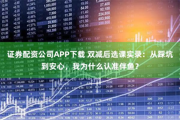 证券配资公司APP下载 双减后选课实录：从踩坑到安心，我为什么认准伴鱼？